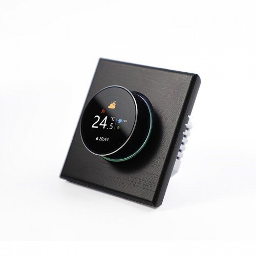 Programuojamas termostatas Feelspot WTH08.16B WiFi, juodas, Tuya, Smart Life